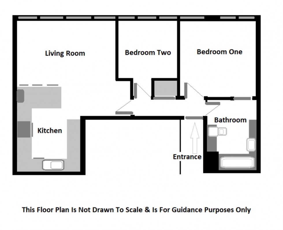 Floorplan for The Hard, Portsea, Portsmouth