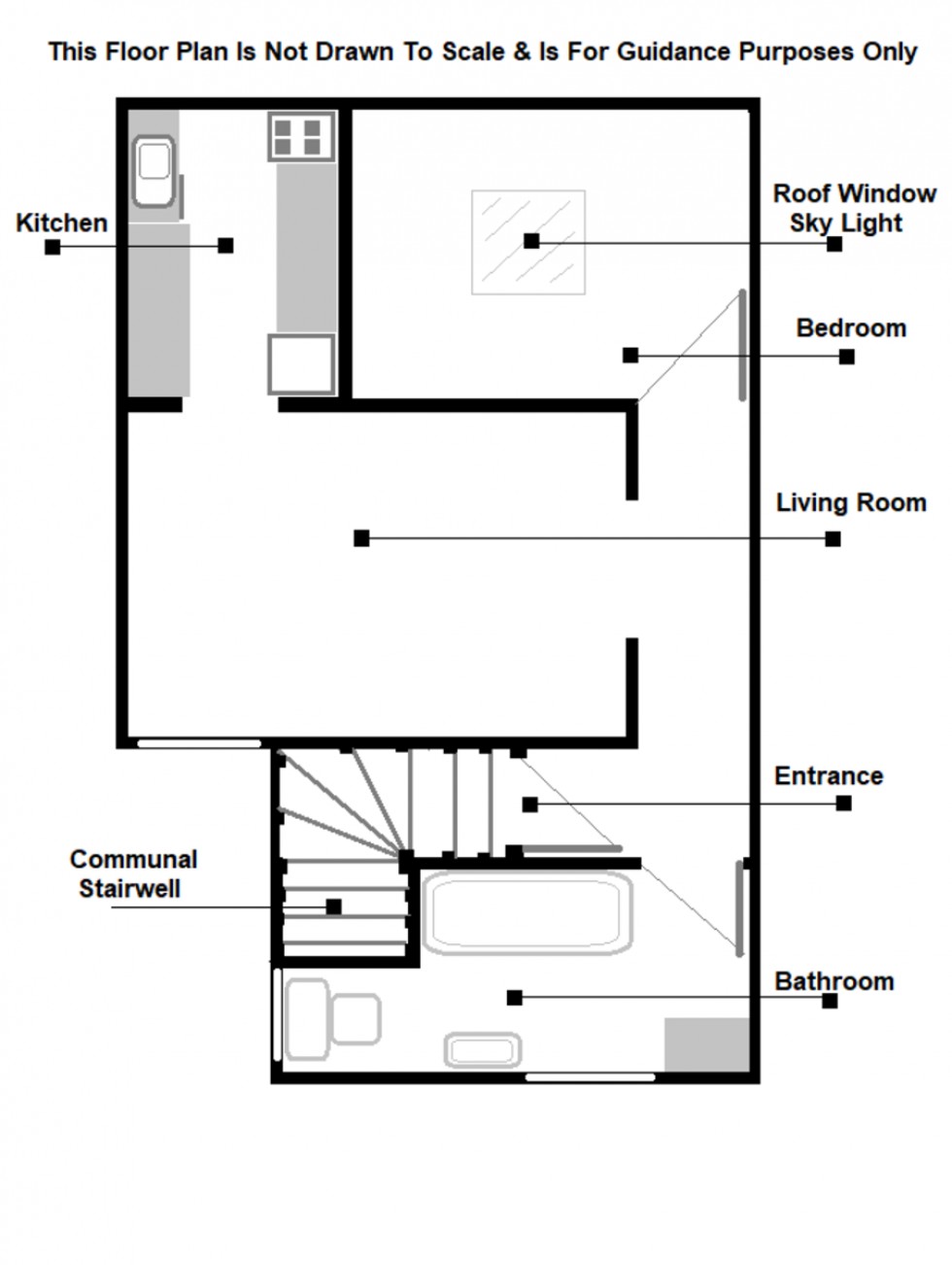 Floorplan for Elm Grove , Southsea, Portsmouth