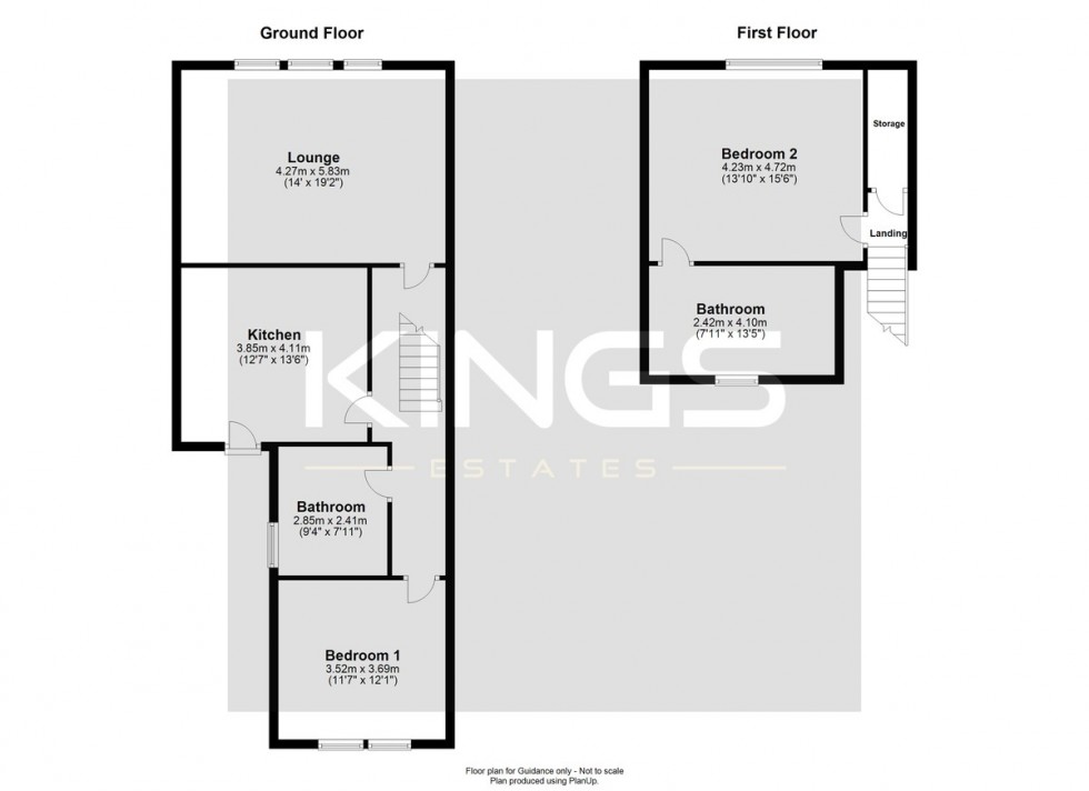 Floorplan for Portswood Road, Southampton