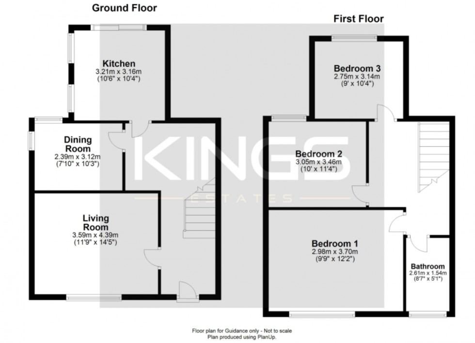 Floorplan for Harcourt Road, Southampton