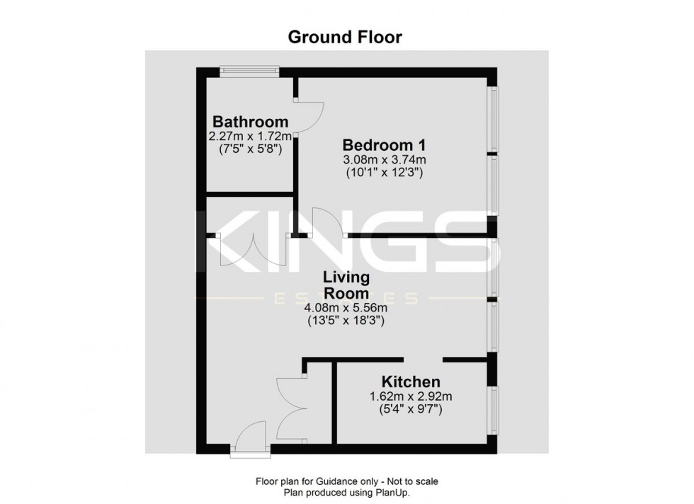 Floorplan for Nelric House, Southampton