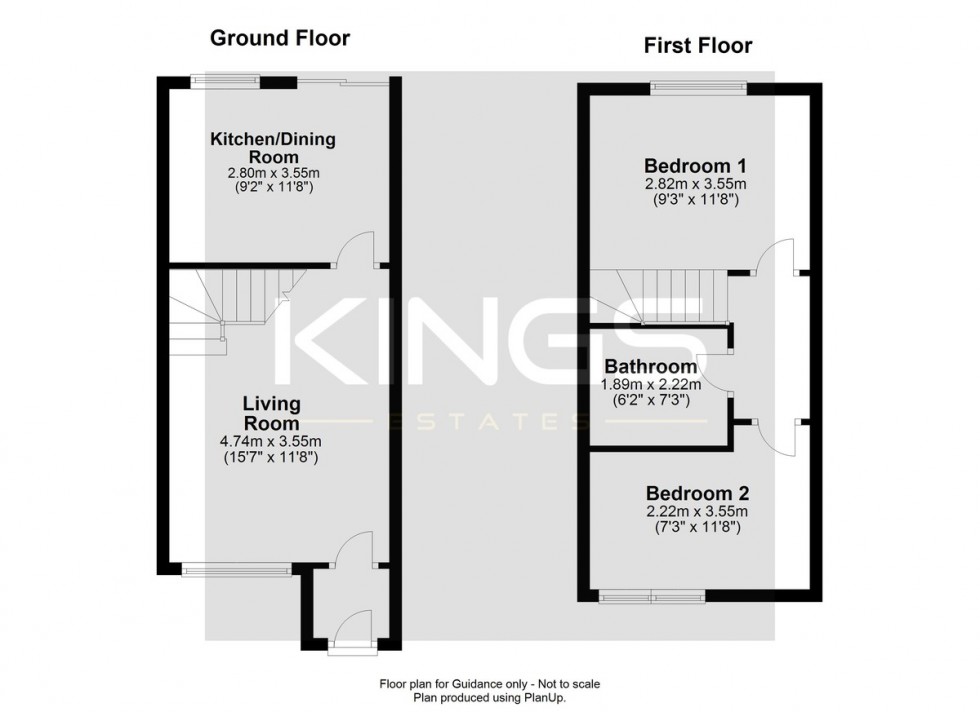 Floorplan for Bevan Close, Southampton