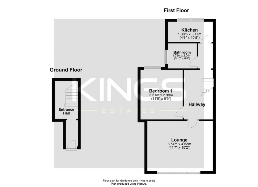 Floorplan for Whitworth Road, Southampton