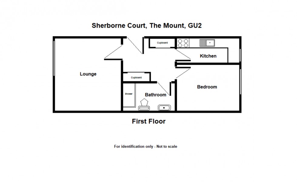 Floorplan for Sherborne Court, The Mount