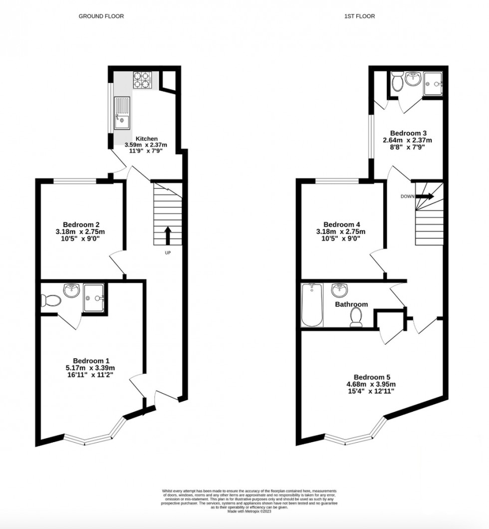 Floorplan for Brighton Road