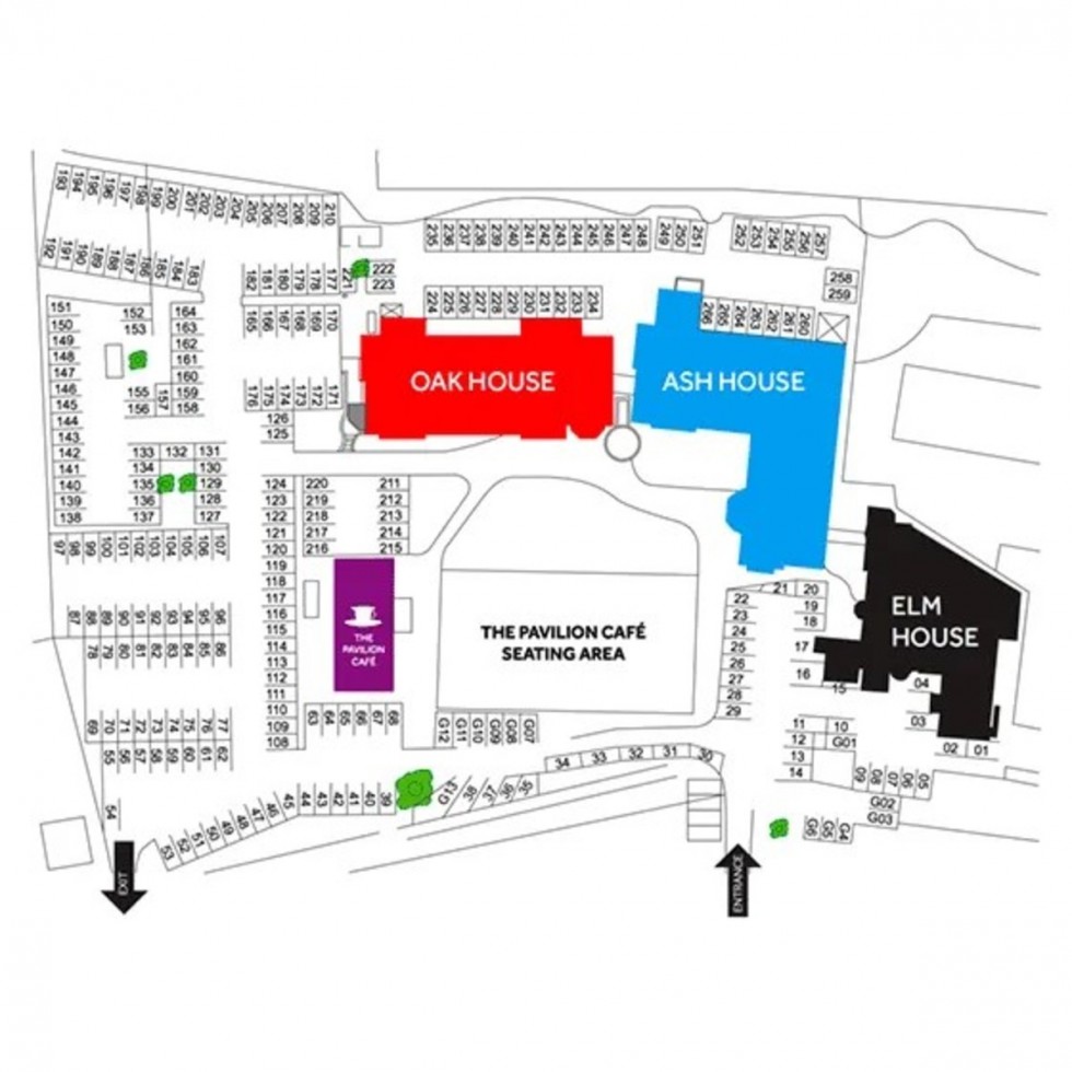 Floorplan for Suite 4 Ash House Tanshire Park